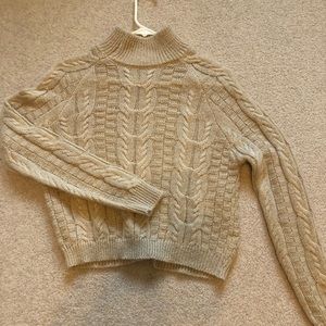 Knit Turtleneck Sweater